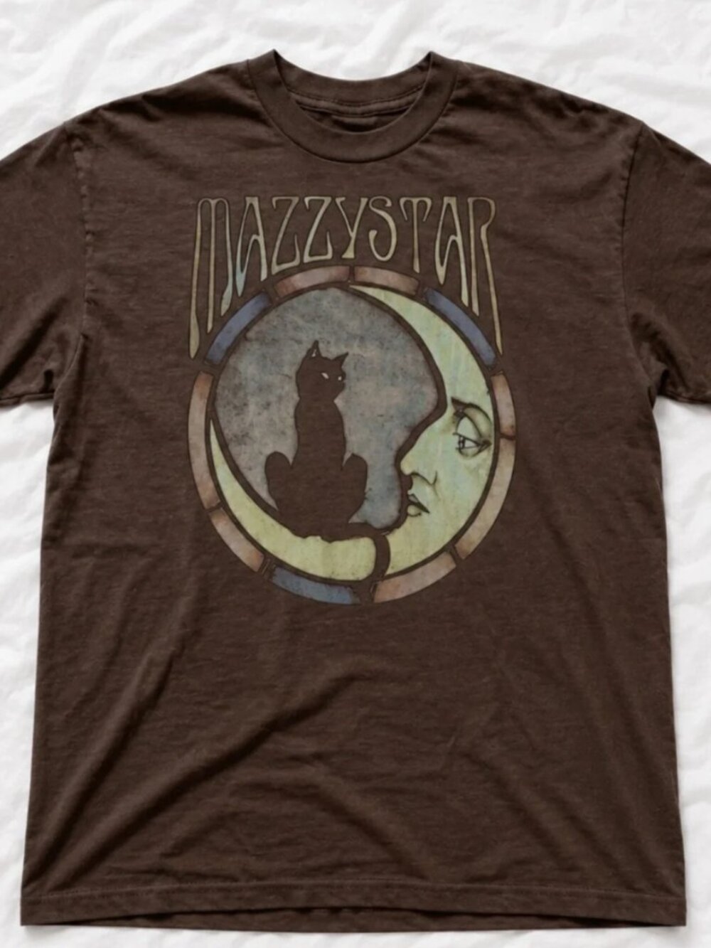 Gildan Mazzy Star Cat Graphic T-Shirt Style Vintage For Unisex